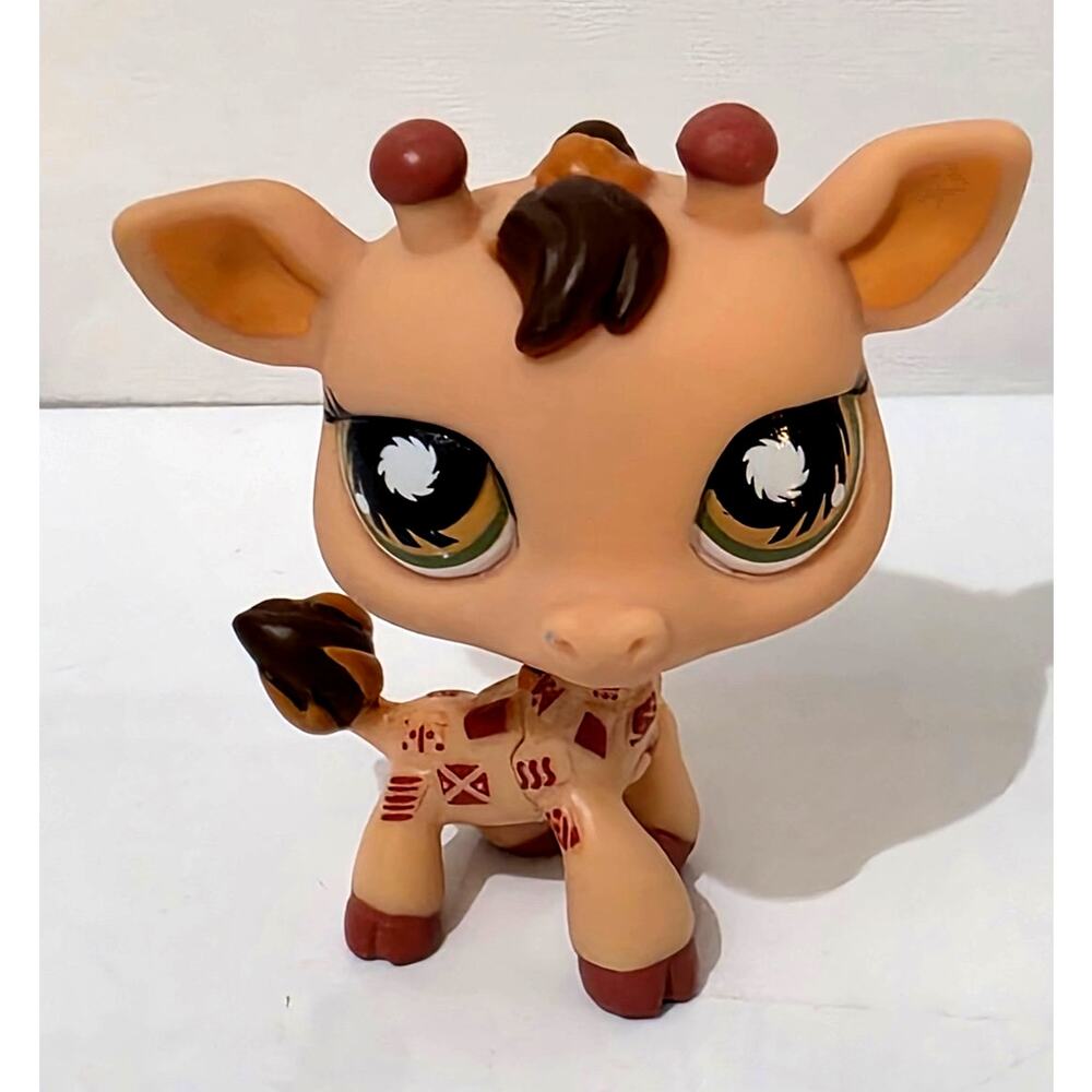 Hasbro Littlest Pet Shop #902 Postcard Pets Giraffe